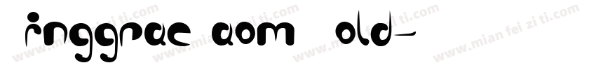 BinggraeTaom Bold字体转换